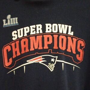 New England Patriots Superbowl Champions hoodie
